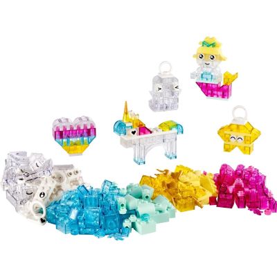 3. LEGO CLASSIC 11040 Magic Set with Transparent Bricks