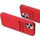2. Card Case Silicone Wallet Case With Card Slot Documents For Samsung Galaxy S21 + 5G (S21 Plus 5G) Red