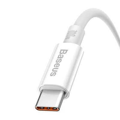 4. Baseus Superior Series USB-A - USB-C 100W Cable 1.5m - White