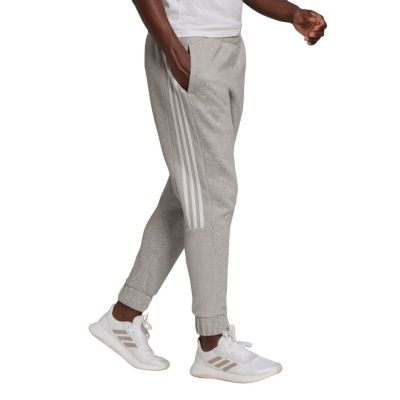 11. adidas Essentials Colorblock Block Cut 3-Stripes Regular Tapered Pants W HB2768