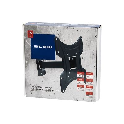 2. BLOW 76-863# TV mount (wall-mounted; 17" - 42"; max. 30kg)