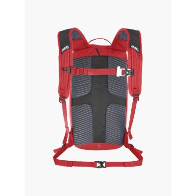 4. EVOC Ride 8 + Hydration Bladder 2 true red backpack with hydration bladder