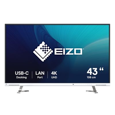 EIZO 108cm (42.5") EV4340X-WT 16:09 4K 2xHDMI+DP+USB-C IPS monitor