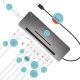 3. i-tec Metal C31FLATDOCKPDPRO Docking Station Wired USB 3.2 Gen 1 (3.1 Gen 1) Type-C Gray