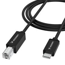 Wozinsky WKDDY1S USB-B - USB-C Cable 1m - Black