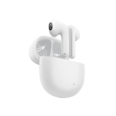 5. Joyroom JR-FB1 Funpods Bluetooth 6.0 In-Ear TWS Wireless Headphones with AI Functions - White