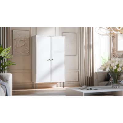 3. PALAZZO BIS display cabinet 100x39x166 white matt