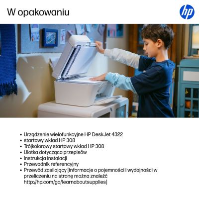 208. HP DeskJet 4322 All-in-One Printer (A24HNB)