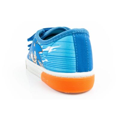 14. Leomil Sonic children's sports shoes, lightweight sneakers with Velcro, blue and red