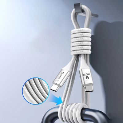 8. Orico CDX 100W 5A Power Delivery USB-C - USB-C 1m Cable - White