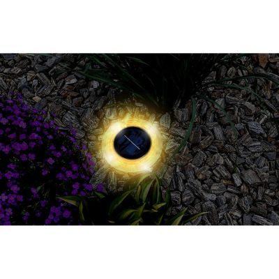 40. SOLAR DISC LAMP 28 LEDS FOR GROUND OR WALL MOUNTING