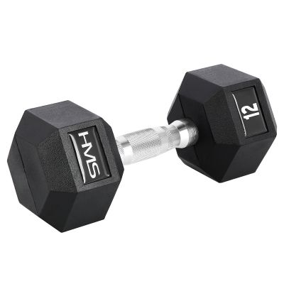 21. HMS HEX PRO dumbbell 12 kg