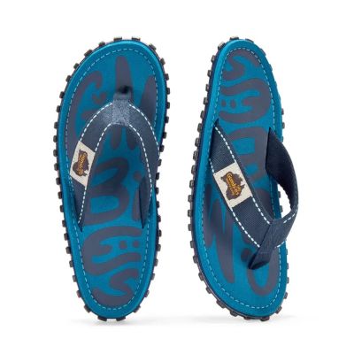 6. Gumbies Men's Flip-Flops ISLANDER FLIP-FLOP BLUE SURF