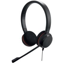 Jabra Evolve 20 Headset Corded Headband Office/Call Center