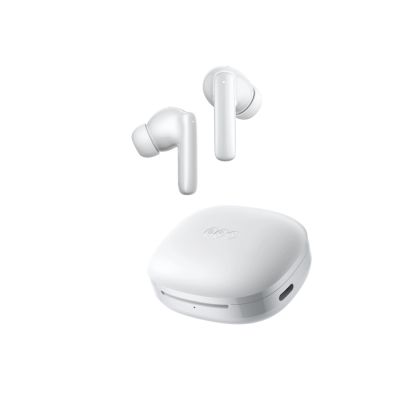 4. QCY T13 Pro Wireless In-Ear Noise Cancelling ANC Headphones - White