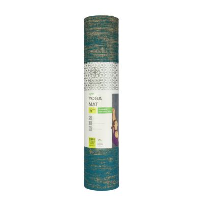 16. GAIAM Jute yoga mat 5mm 62905