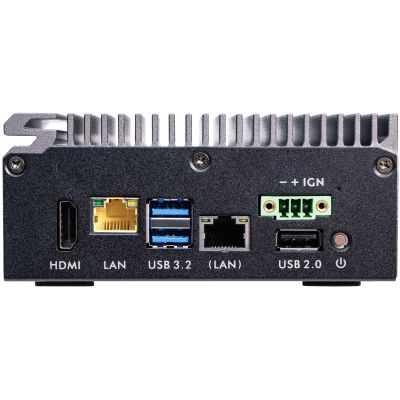 2. Shuttle Edge PC SPCEL03 PC Size 0.46L Black x6413E Intel SoC BGA 1493 1.5 GHz