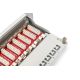 8. Digitus Patch Panel 10'' 12x RJ45, LSA level, cat.6A, shielded, 1U, gray, cable guide