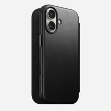Nomad Modern Leather Folio Mobile Phone Case 16 cm (6.3") Black