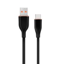 GEMBIRD USB TYPE-C CABLE, CHARGING AND TRANSFER, "PREMIUM SILICON" SILICONE BRAID, 1.5M, BLACK