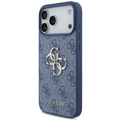 2. Guess 4G Big Logo Case for iPhone 17 Pro Max / 18 Pro Max - Blue