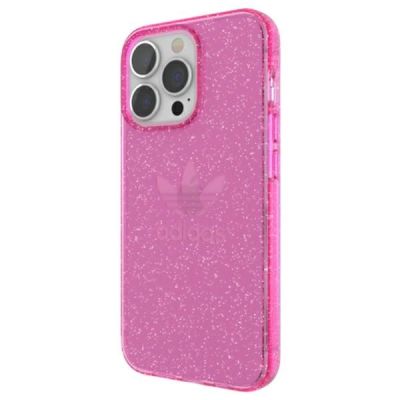 3. Adidas OR Protective Clear Case Glitter for iPhone 13 Pro / iPhone 13 - Pink