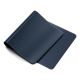 4. Satechi Premium Desk Mat in Vegan Leather (Blue)