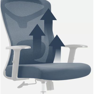 9. Manager 2.6 Black Swivel Chair
