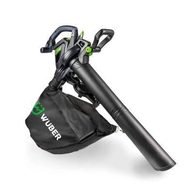3. 3000W Electric Leaf Blower with Shredder 15:1 W43422 WUBER