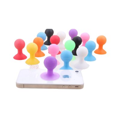 3. Phone holder with a round head - green