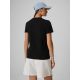 2. Women's regular plain T-shirt 4F 4FRMM00TTSHF3618-20S