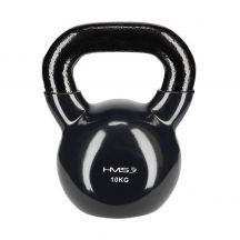 Vinyl Kettlebell 10 kg black HMS KNV10