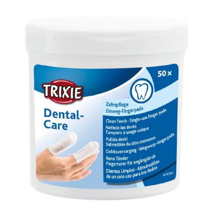 TRIXIE Dental-Care - Teeth cleaning wipes - 50 pieces