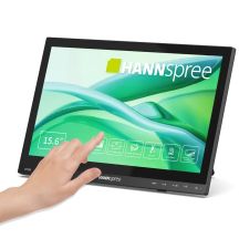 Hannspree HT165HPB computer monitor 39.6 cm (15.6") 1920 x 1080 px Full HD LCD Touchscreen Black