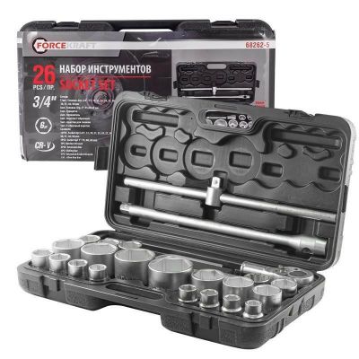WRENCH SET 26 pcs 3/4" - 1" HEXAGON / FORCEKRAFT
