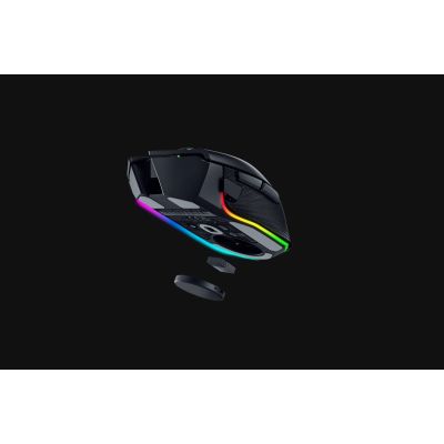 6. Razer Basilisk V3 Pro Mouse Right Side RF Wireless + Bluetooth + USB Type-C Optical 30000 DPI