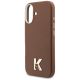 6. Karl Lagerfeld Karl Head Logo MagSafe Case for iPhone 17 - Brown
