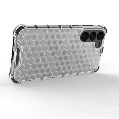 14. Honeycomb case for Samsung Galaxy S23+ armored hybrid cover blue