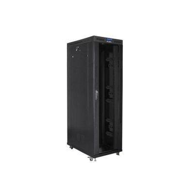 6. Lanberg FF01-8242-12BL 42U Freestanding Rack Black