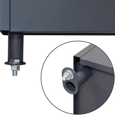 10. Standing courier parcel box 34x22x96cm 1068725