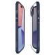 12. Spigen Crystal Hybrid iPhone 15 Plus Case - Clear Blue