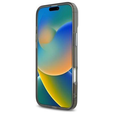 5. Karl Lagerfeld IML Metal Karl&Choupette Head MagSafe Case for iPhone 16 - Black