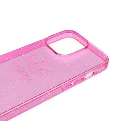 5. Adidas OR Protective Clear Case Glitter for iPhone 13 Pro / iPhone 13 - Pink