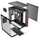 3. Antec C8 Curve Wood Full Tower Black, Clear, Wood