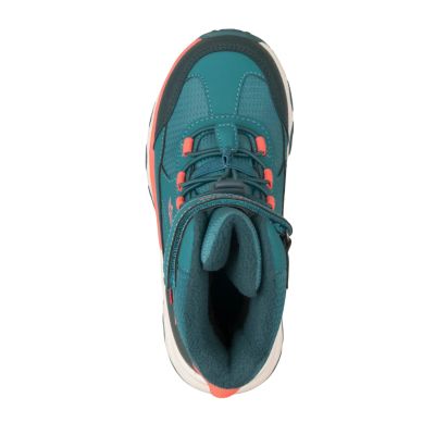 7. Trollkids Kids’ Hafjell Winter Boots XT dusty teal/coral pink/midnight petrol (585-364)
