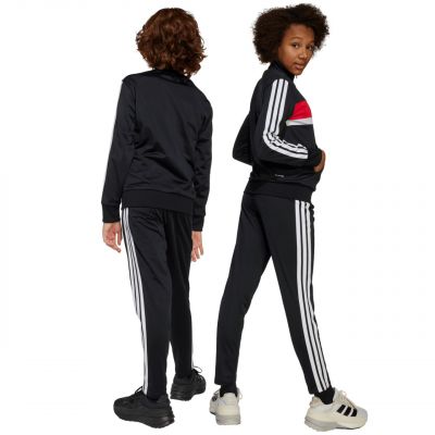 7. adidas Seasonal Essentials Tiberio 3-Stripes Jr JC7519 tracksuit