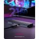 2. ICY BOX IB-DK4034a-CPD Wired USB 3.2 Gen 1 (3.1 Gen 1) Type-C Aluminum, Silver
