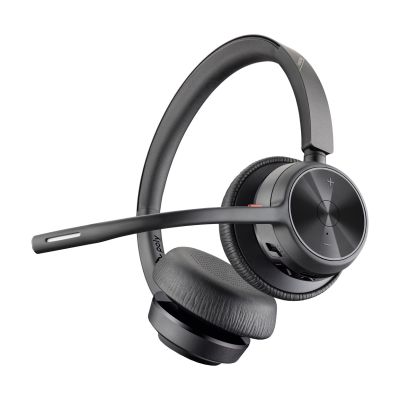 209. POLY Voyager 4320 USB-C Headset with BT700 Adapter and Charging Dock