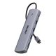 2. UNITEK D1113BGY01 Hubs and Concentrators 2 x USB 3.2 Gen 2 (3.1 Gen 2) Type-C 1000 Mbit/s Gray