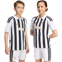 adidas Juventus 26/27 kids' jersey white and black KB8836